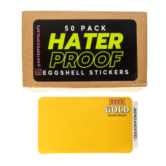 Eggshell Stickers - XXXX Gold
