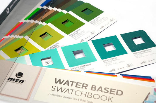Water Based Swatch Book