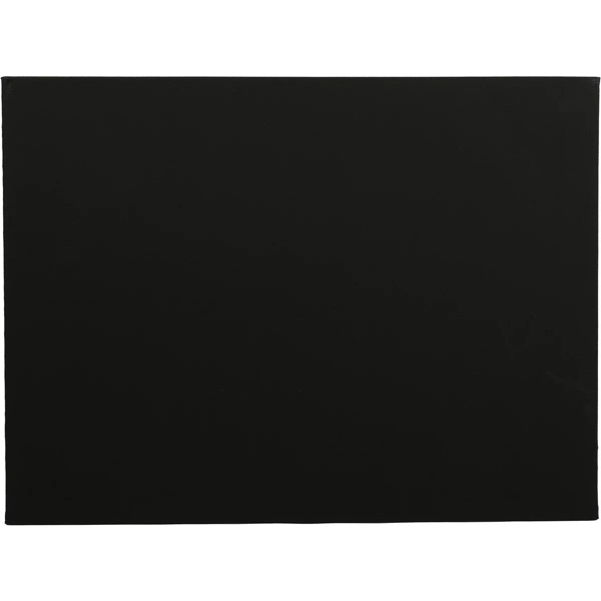 Black Canvas Panel 10 x 12 Inch