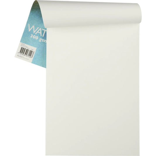 A4 Watercolour Pad Cold Pressed 300gsm 10 Sheets