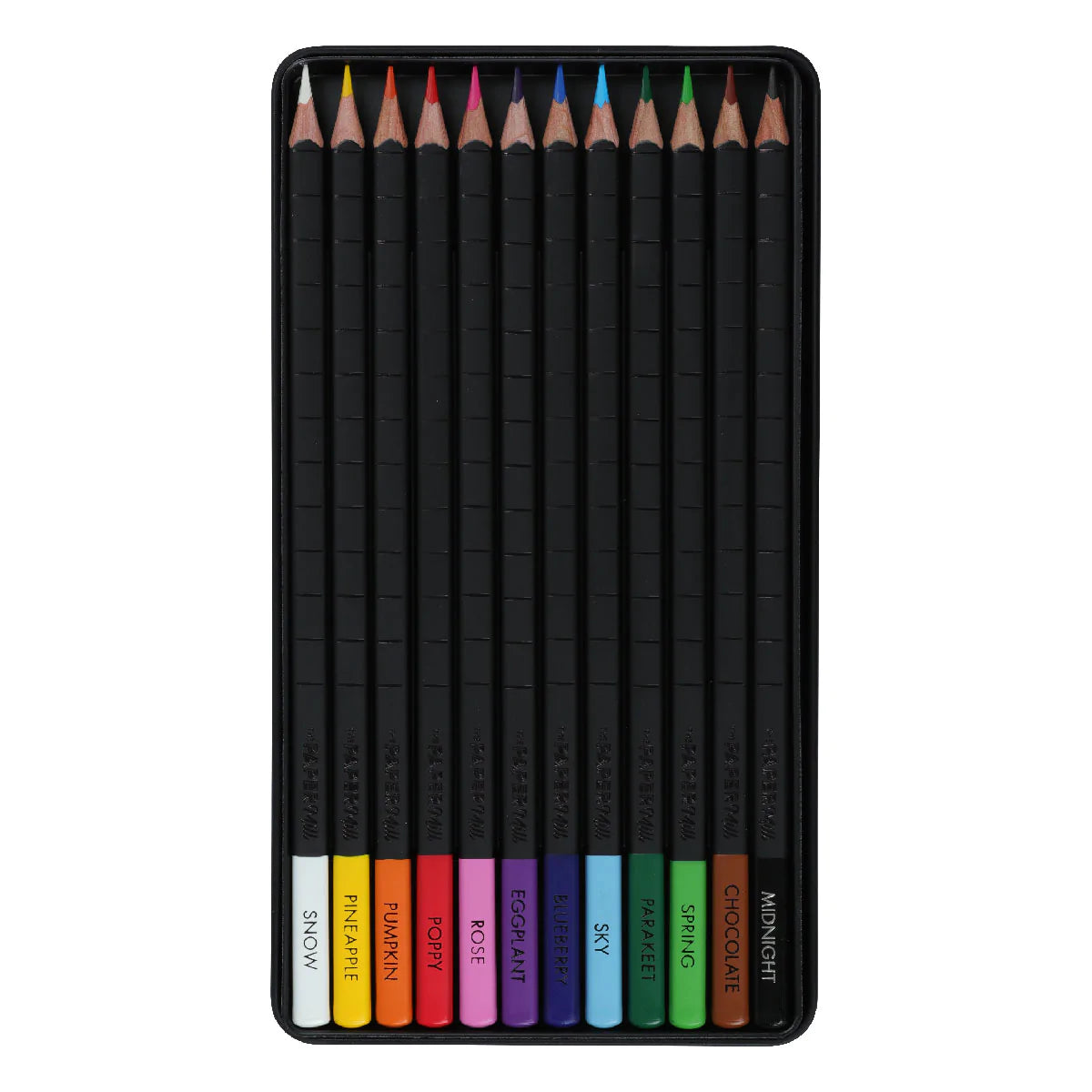 Premium Colour Pencil Tin - 12 Pack