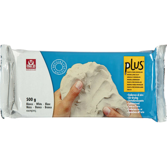 Natural Self Hardening (Air Dry) Clay White 500g