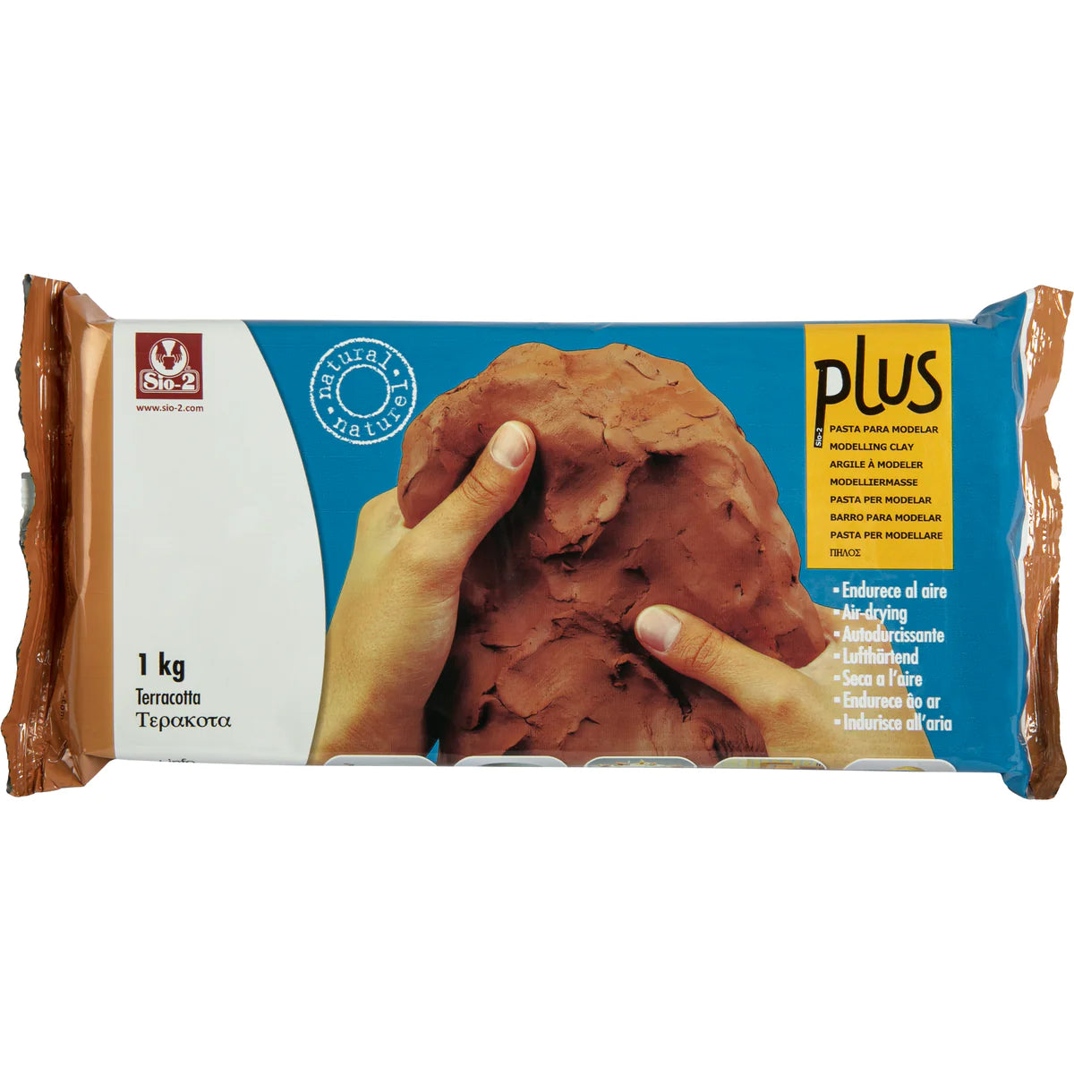 Natural Self Hardening (Air Dry) Clay Terracotta 1kg