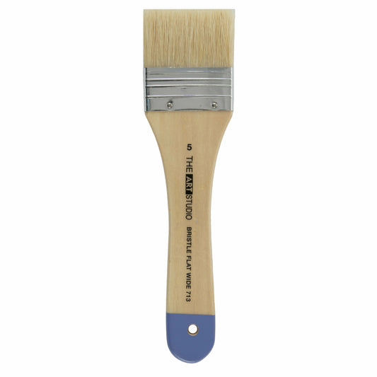 Wide Flat Bristle Brushes