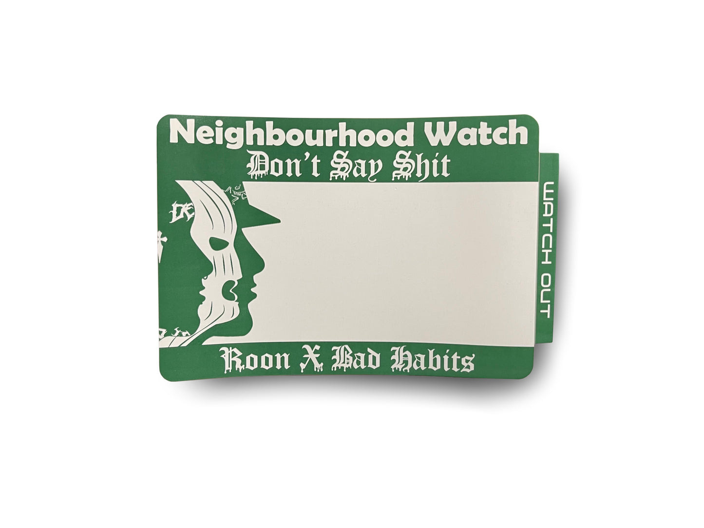 Limited Edition Roon x BH Eggshell Stickers