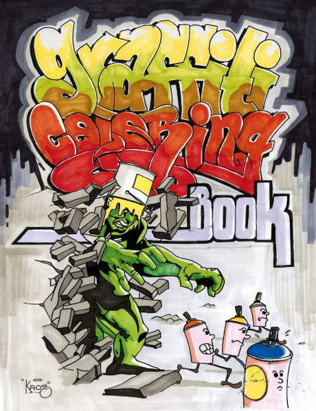 Graffiti Colouring Book - Vol. 1