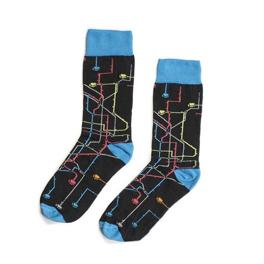 Metro Black Socks