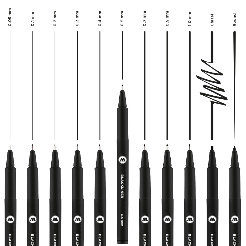 Blackliner (4 Pen) Set 2