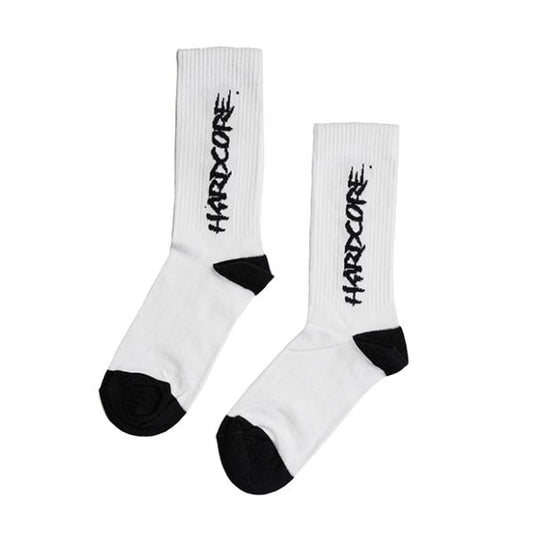 Hardcore White Socks